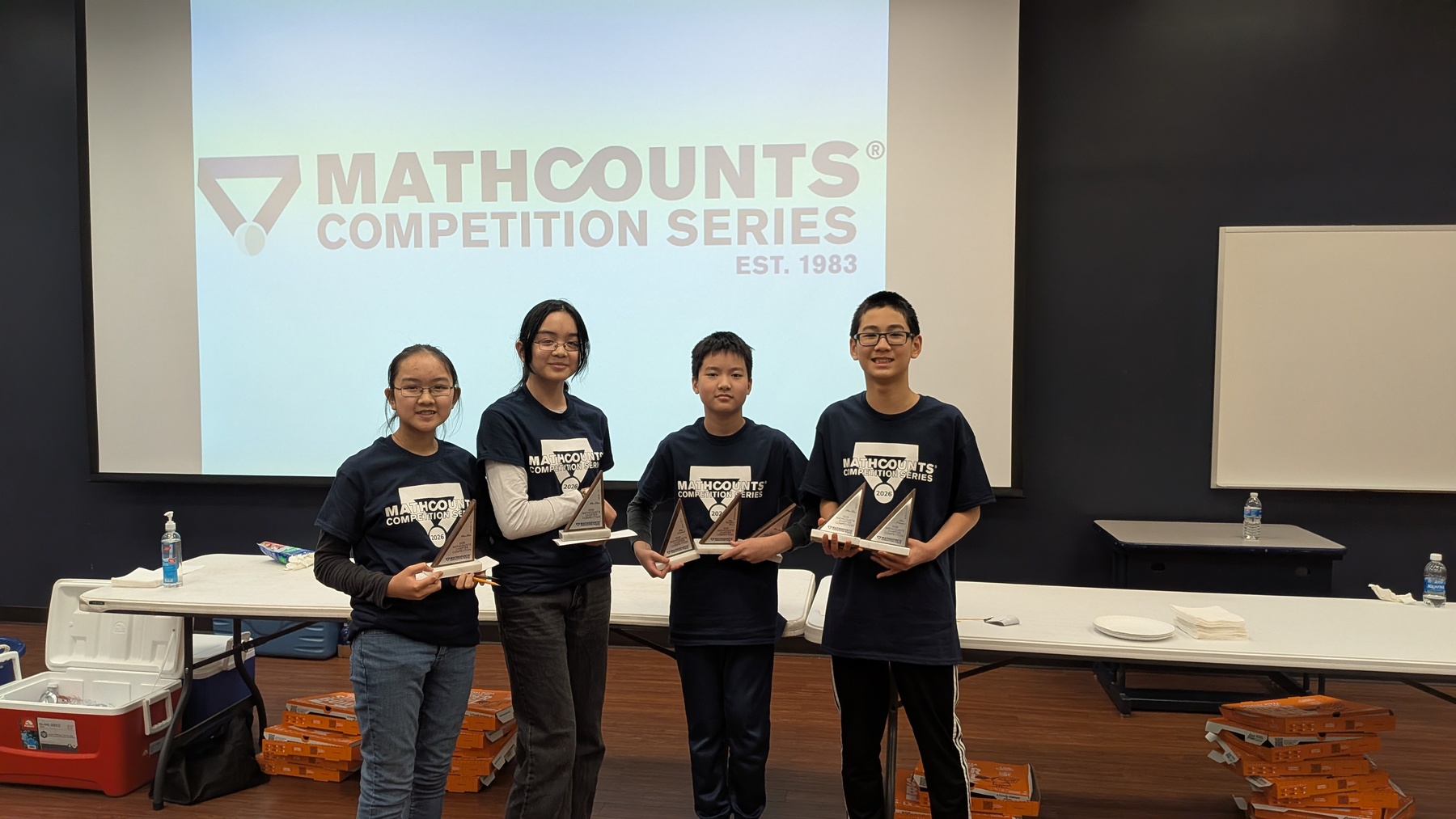 BMS Mathcounts Team (1st Place)